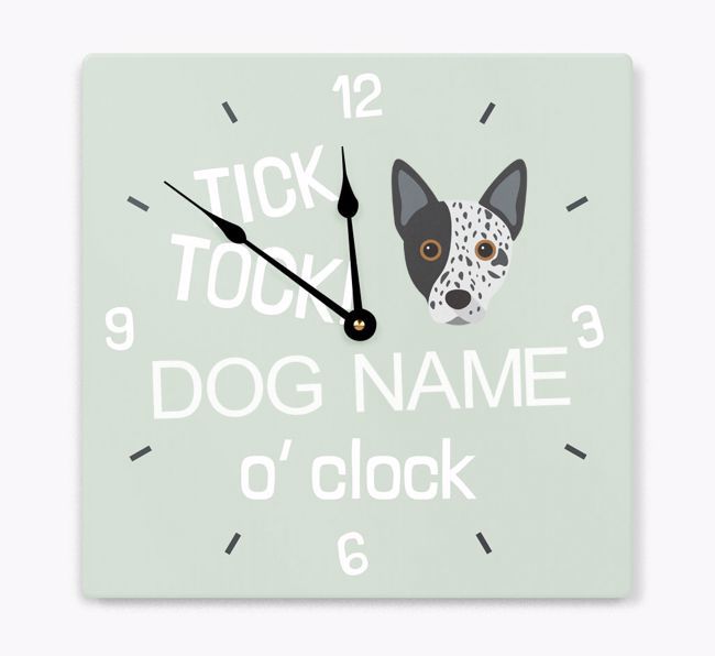 Tick Tock 'O' Clock: Personalized Wall Clock with {breedFullName} Icon